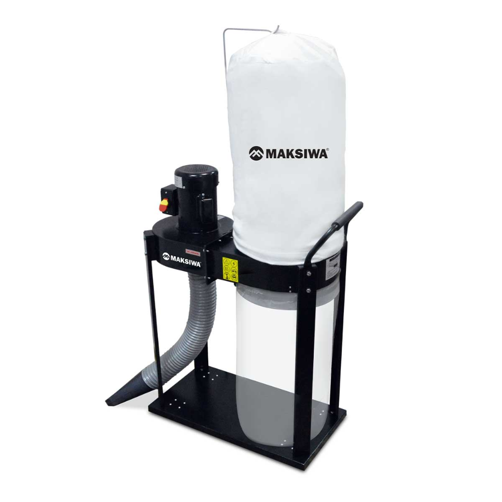 MAKSIWA DUST COLLECTOR 1HP - 1 ENTRY - 1 PHASE 110V - CP/1.C