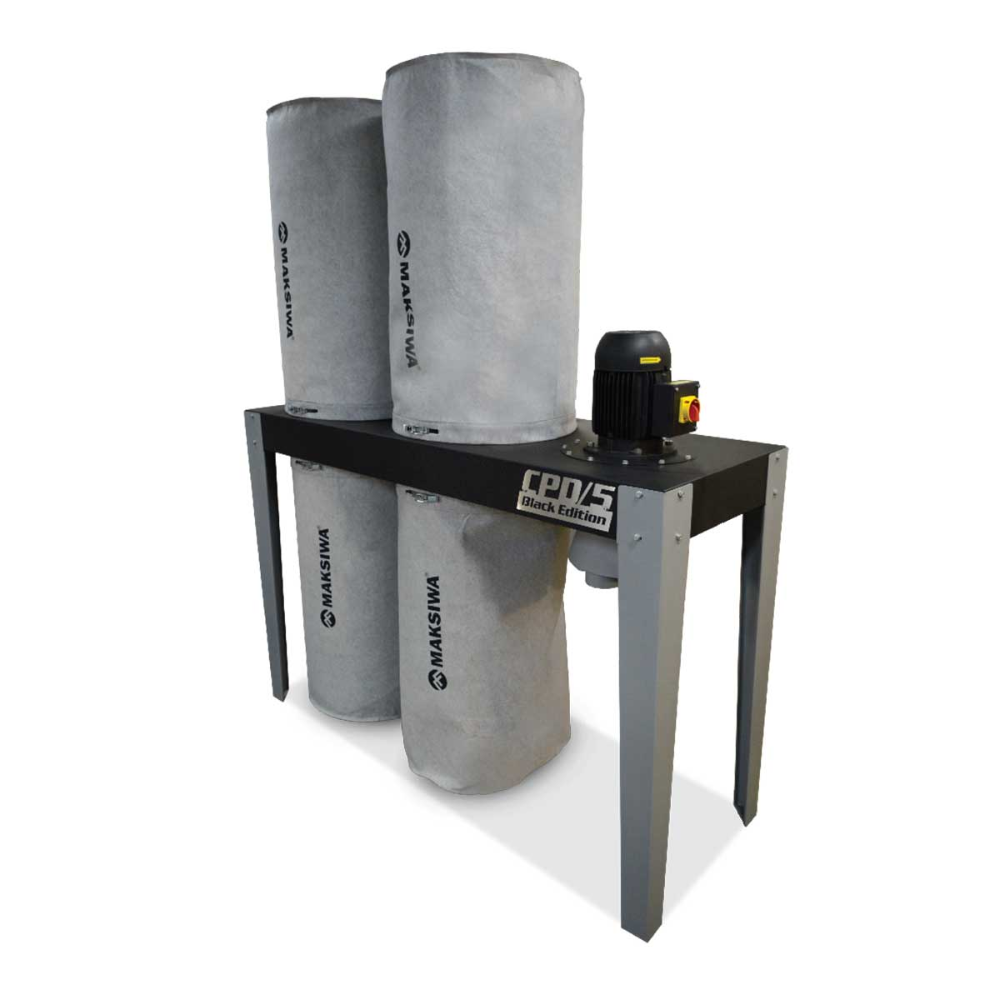 MAKSIWA DUST COLLECTOR 5HP- 5 ENTRIES - 3 PHASE 220V - CPD/5.S