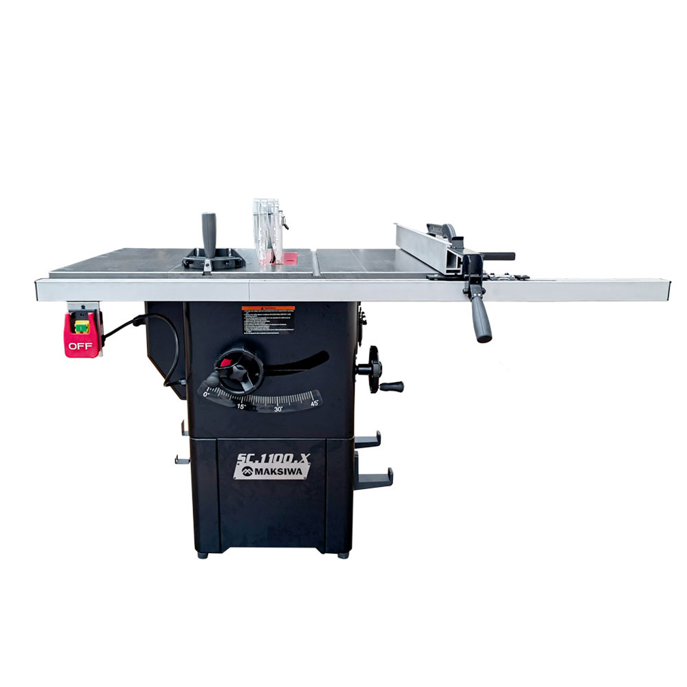 MAKSIWA 10" TABLE SAW 2.5HP 1 PHASE 220V - SC.1100.X
