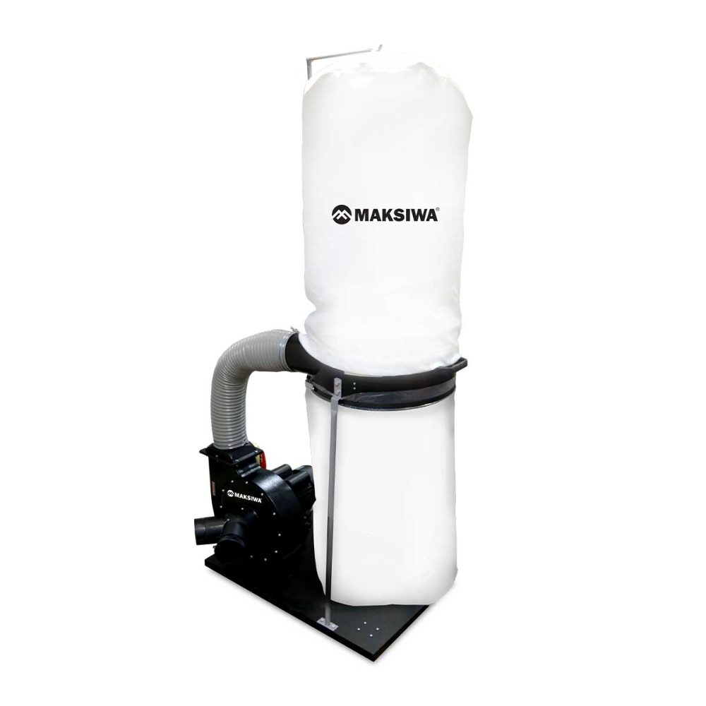 MAKSIWA DUST COLLECTOR 2HP - 2 ENTRIES - 1 PHASE 220V - CP/2.C