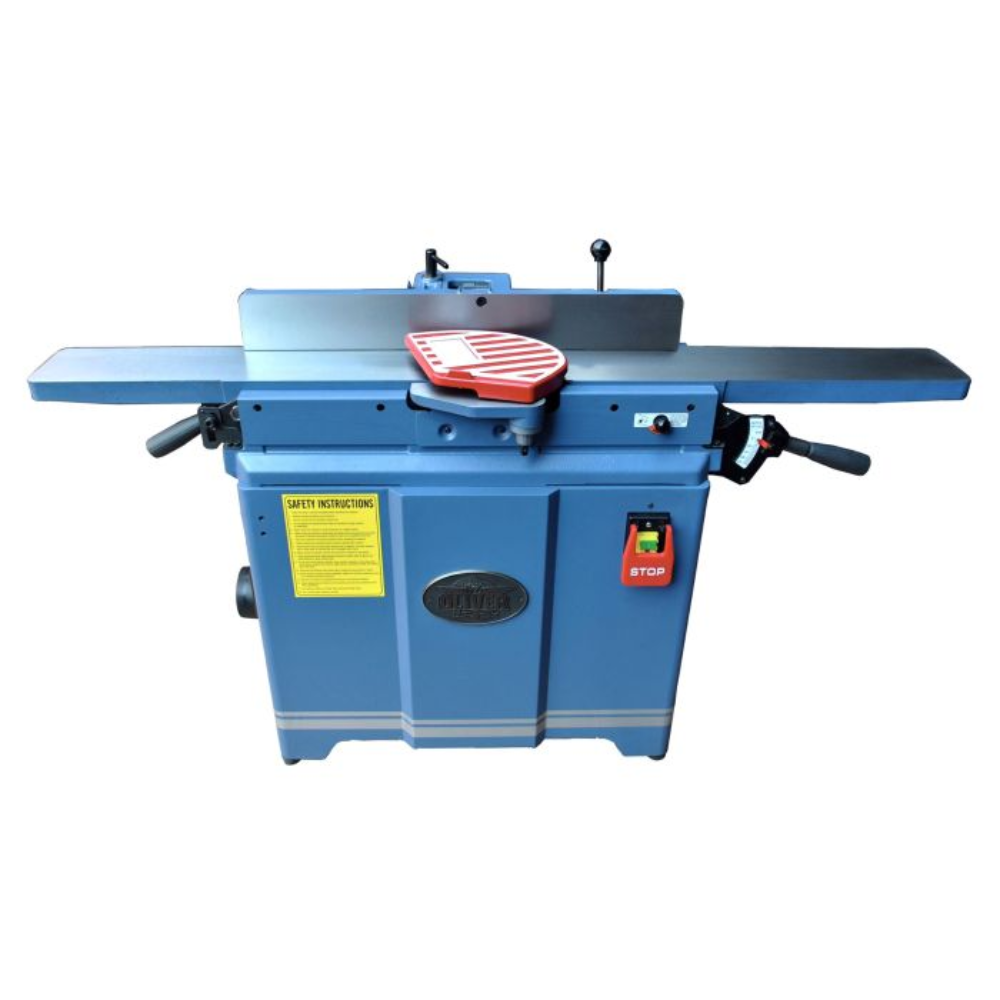 Oliver Machinery 6” Parallelogram Jointer with HCX Helical Cutterhead 1HP 1Ph - 4225.201