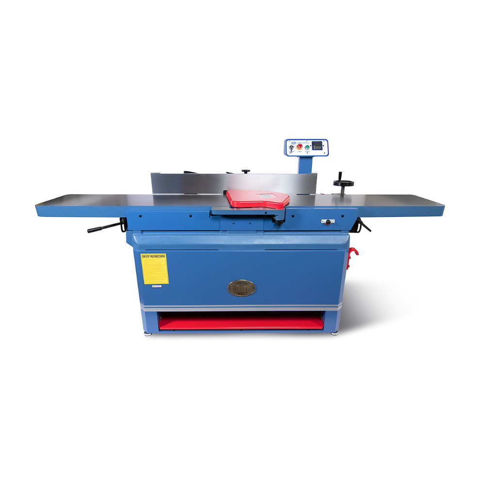 Oliver Machinery 12” Parallelogram Jointer with HCX Helical Cutterhead 5HP 3Ph - 4265C.053T