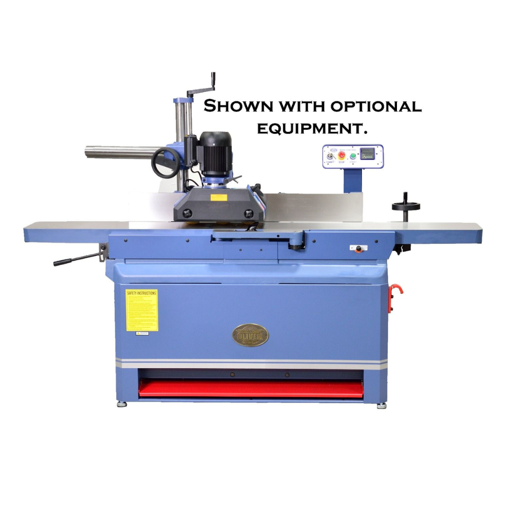 Oliver Machinery 16” Parallelogram Jointer with HCX Helical Cutterhead 7.5HP 3Ph - 4275C.753T