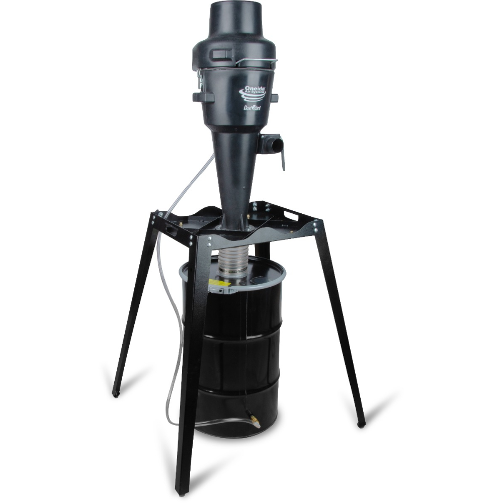 Oneida Air Systems Dust Cobra High-Pressure 30 Gal. Freestanding HEPA Cyclone Dust Collector - XCKM013000