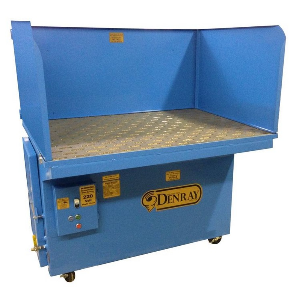 Denray 36" x 48" 220V Sit Down Down Draft Sanding Table - 3648SD