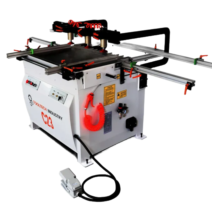 Tooltech Industry Construction Line Boring Machine (23-Spindle, 32mm System, 2HP/220V) C23