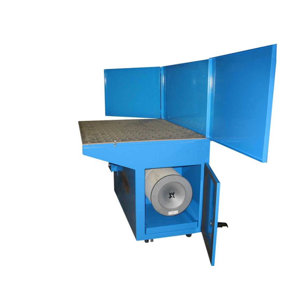 Denray 36" x 48" 220V Sit Down Down Draft Sanding Table - 3648SD