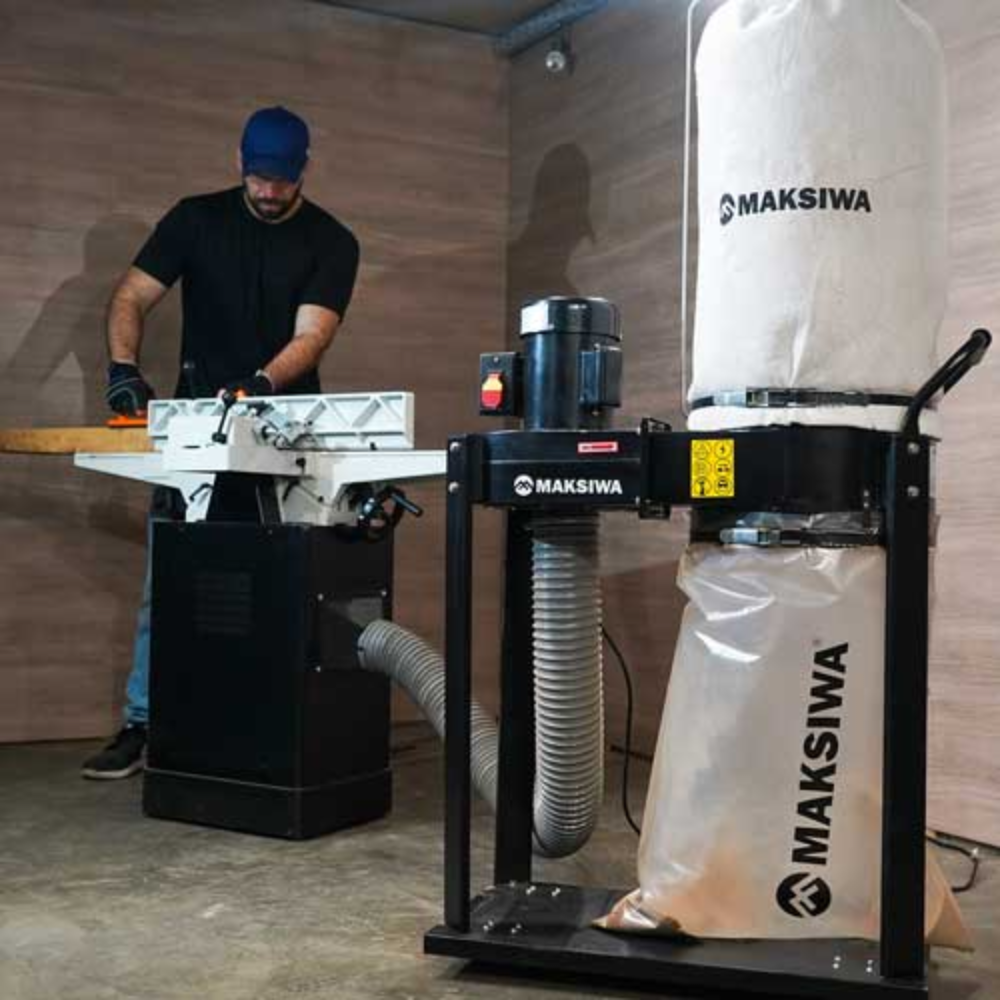MAKSIWA DUST COLLECTOR 1HP - 1 ENTRY - 1 PHASE 110V - CP/1.C