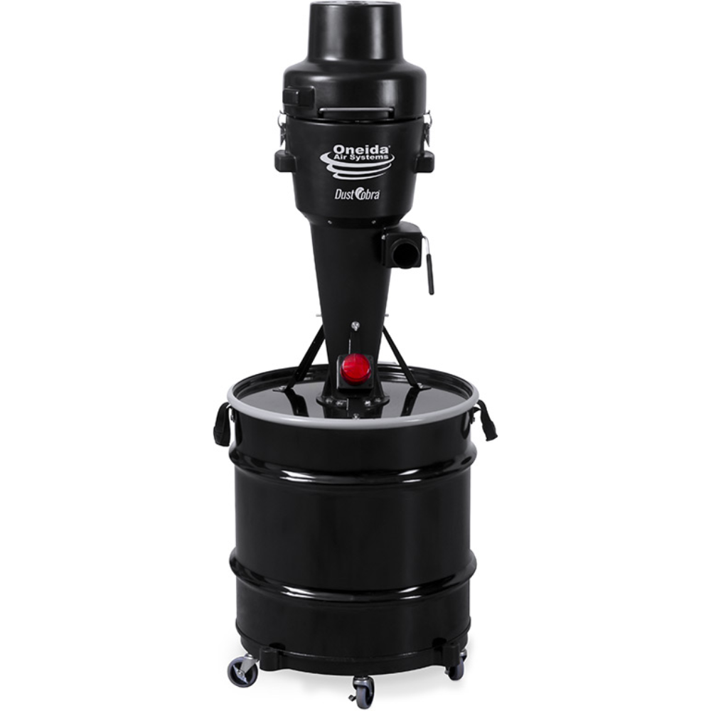 Oneida Air Systems Vortex DCS Portable 35 Gal. HEPA Floor Sanding Dust Containment System w/ Sander Retrofit Handle - XCKM013500-VOR