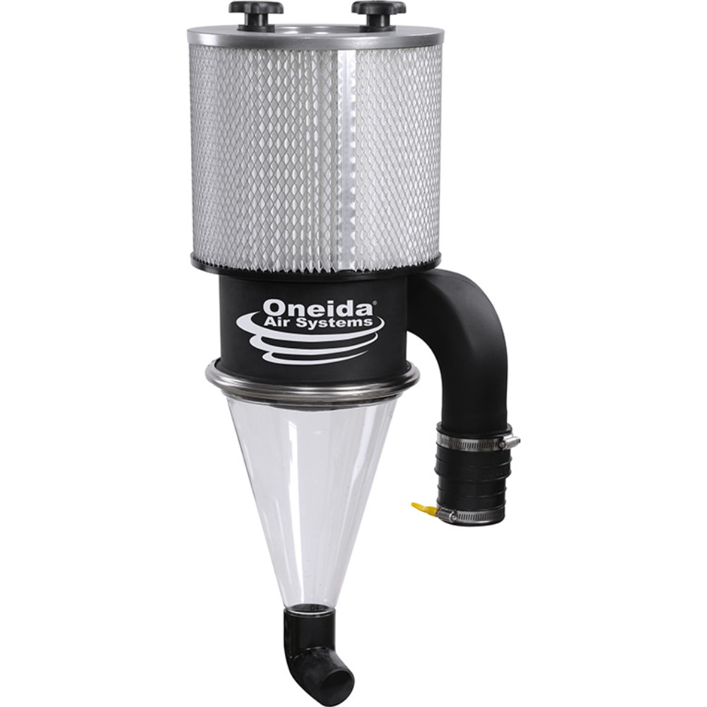 Oneida Air Systems Vortex DCS Portable 17 Gal. HEPA Floor Sanding Dust Containment System w/ Sander Retrofit Handle - XCKM010000-VOR
