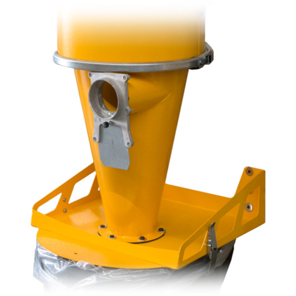 Oneida Air Systems Supercell Turbo High-Pressure 35 Gal. Wall-Mounted HEPA-GFM Cyclone Dust Collector - XSK435000