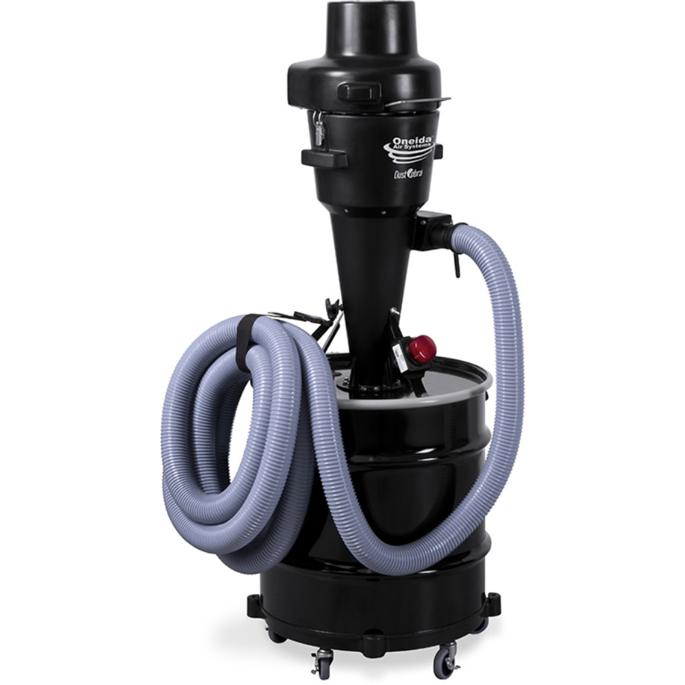 Oneida Air Systems Industrial Dust Cobra Portable 35 Gal. Full-Unit HEPA Cyclonic Dust Extractor - XCKM013500-IND
