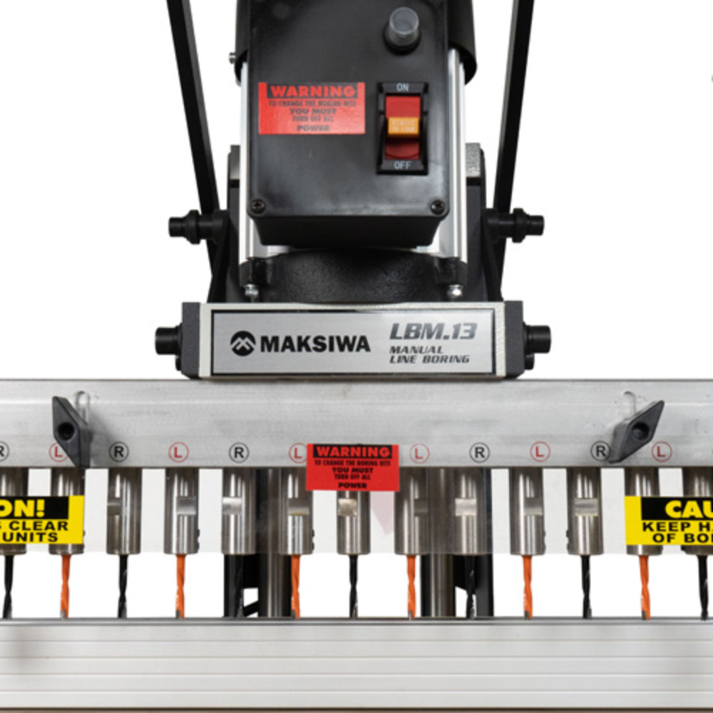 MAKSIWA LINE BORING MANUAL 13 SPINDLE LINE 1 PHASE 110V - LBM.13