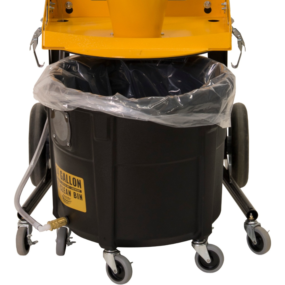 Oneida Air Systems Supercell High-Pressure 14 Gal. Mobile HEPA-GFM Cyclone Dust Collector - XSK000014-P