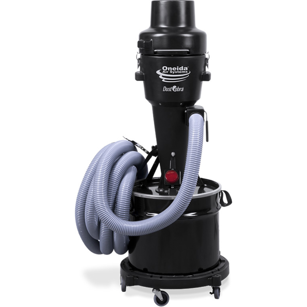 Oneida Air Systems Industrial Dust Cobra Portable 17 Gal. Full-Unit HEPA Cyclonic Dust Extractor - XCKM010000-IND