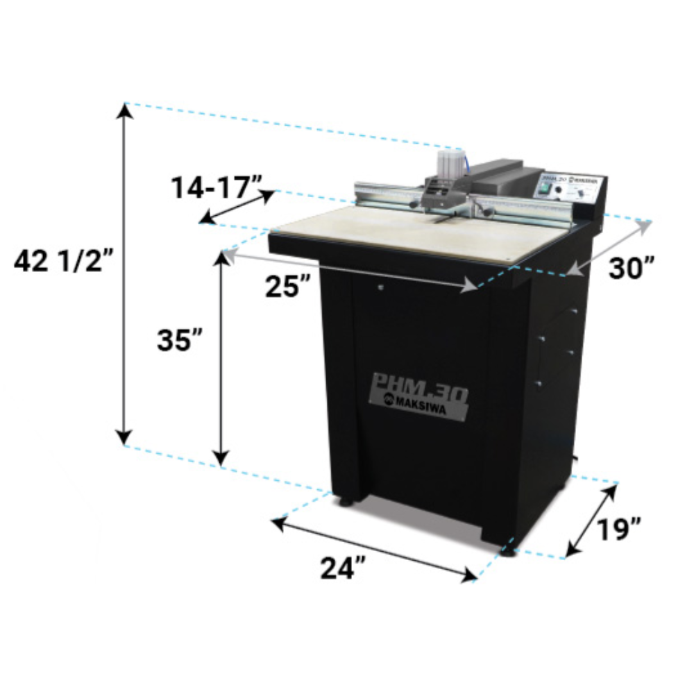 MAKSIWA POCKET HOLE MACHINE - 1 PHASE 110V - PHM.30