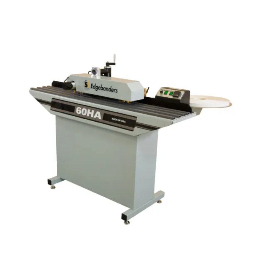 SafetySpeed Hot Air Edgebander – Industrial 60HA Preglued Tape Edge Bander | EZ60HA