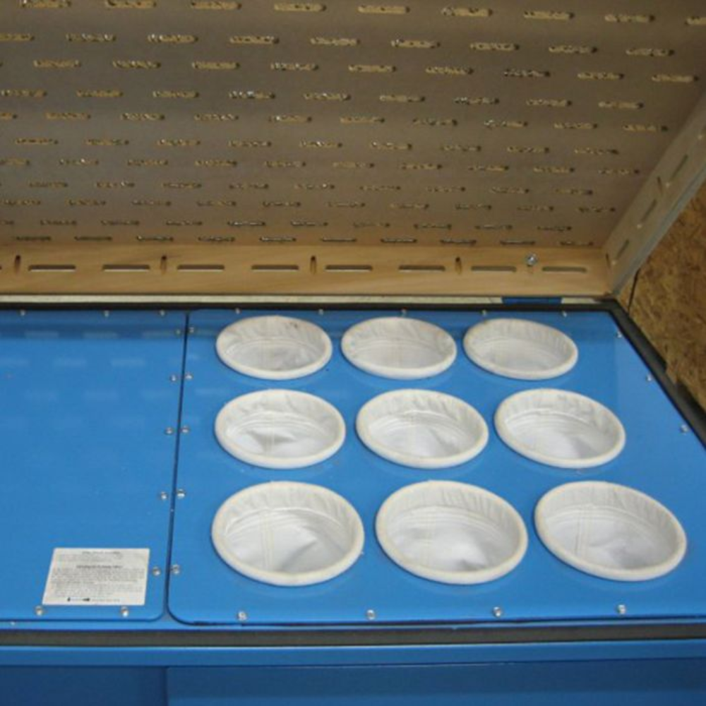 Denray 48"Downdraft Grinding Table with Tube Filtration - 2800