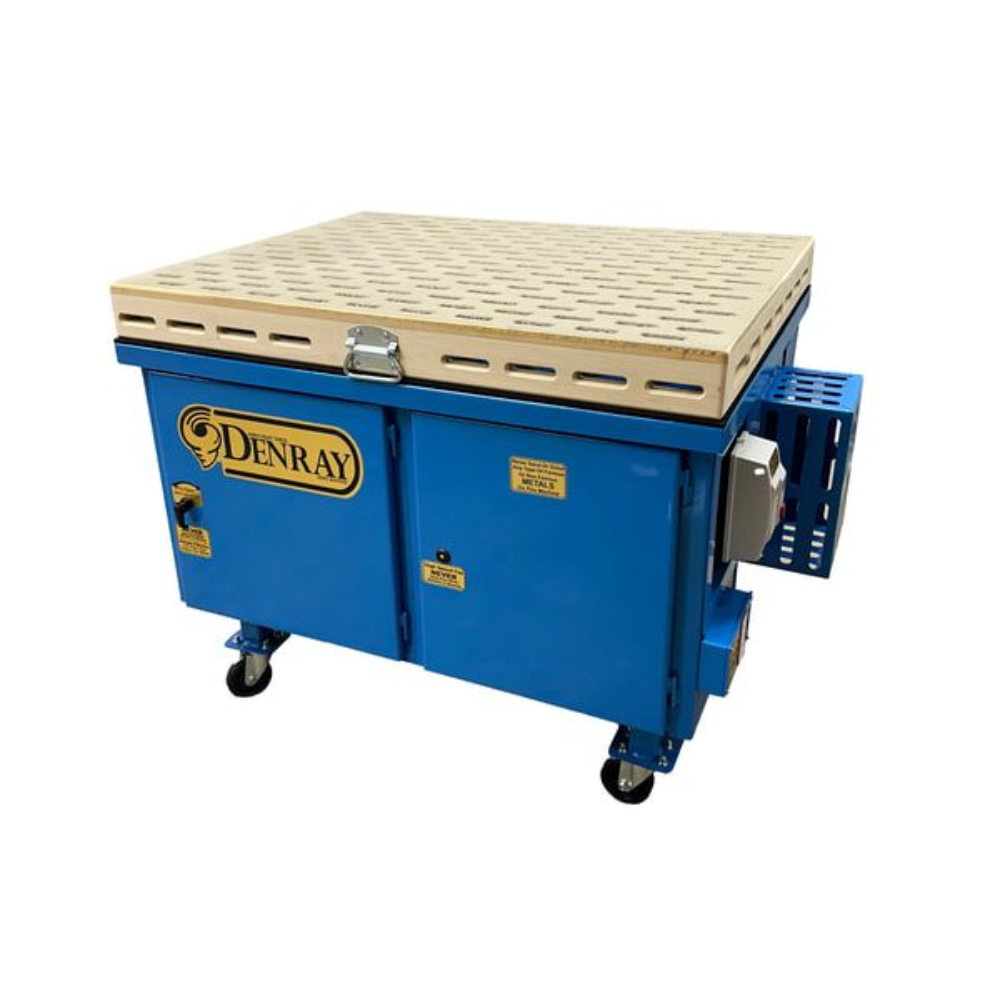 Denray 34" x 44" 220V  Super Series Large Motor Down Draft Sanding Table - 3444B Super