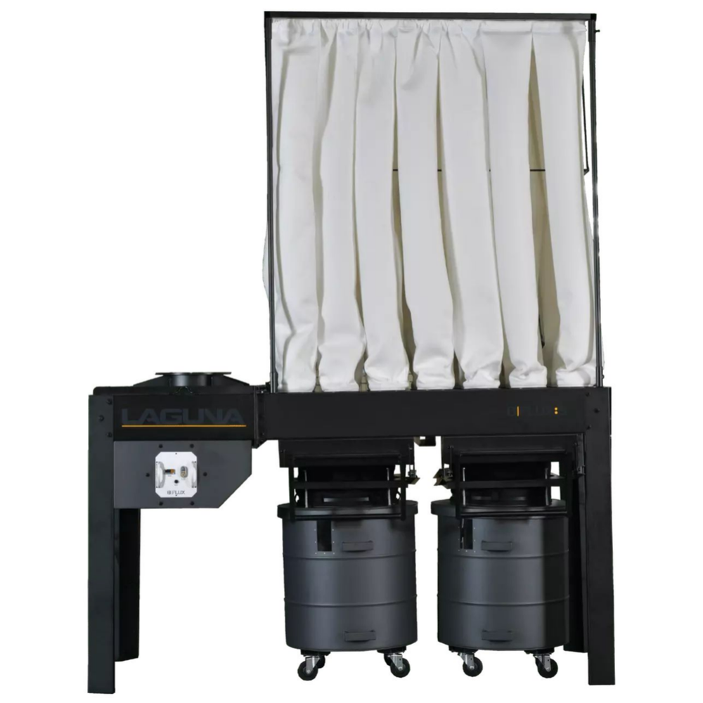 Laguna Tools I|Flux 5 Elite Dust Collector – 5 HP Fine Dust Industrial Cyclone MDCIF52203