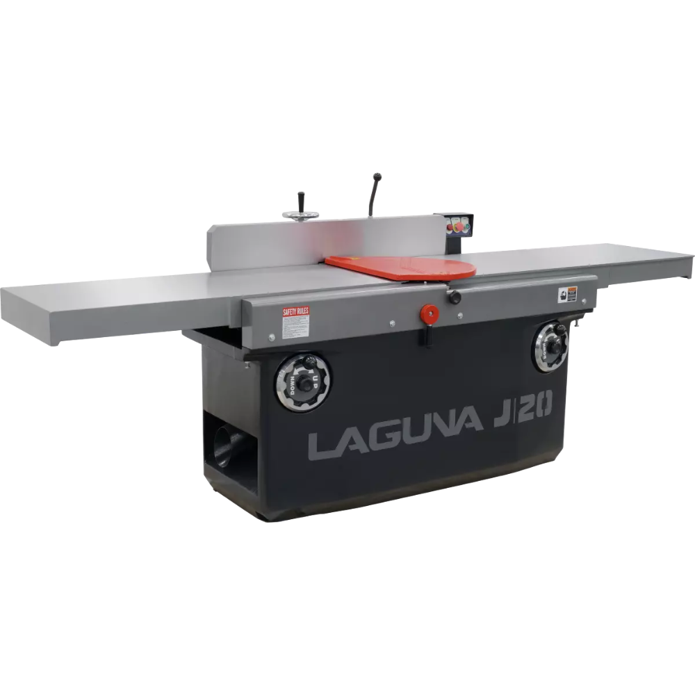 Laguna Tools J|20 Industrial 20″ Jointer – 5HP Spiral Cutterhead | SKU MJ20-5HP-3PH-0800