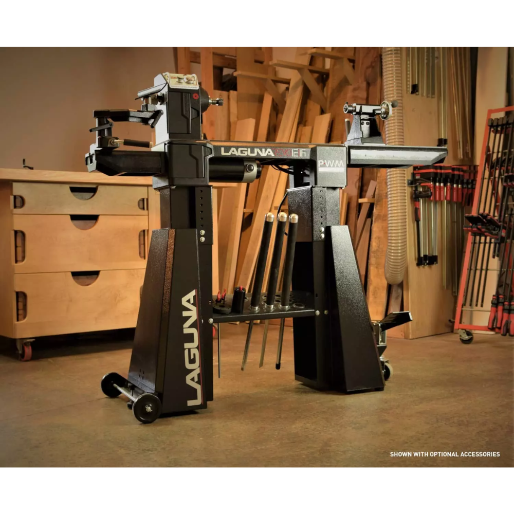 Laguna Tools REVO 12|16 Midi Lathe – High-Torque PWM Woodturning Machine MLAREVO1216EVS