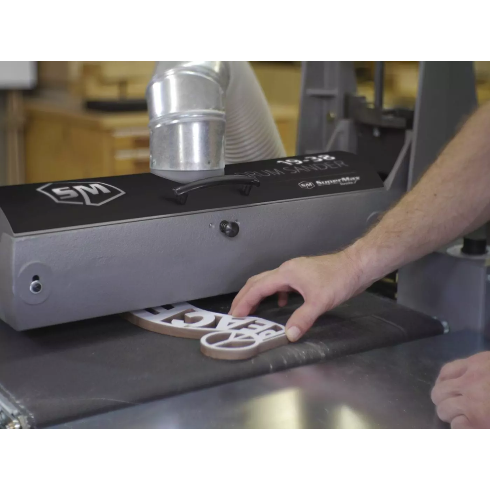 Laguna Tools 19-38 Drum Sander – 1-¾ HP INTELLISAND™ Woodworking Sander SUPMX-71938-D