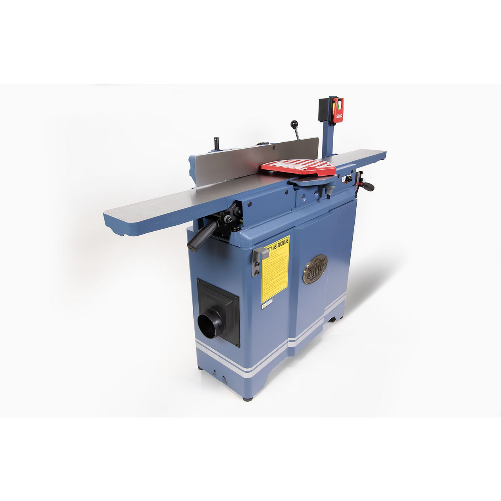 Oliver Machinery 8" Parallelogram Jointer – HCX Helical Cutterhead 3HP 1Ph 4235.230