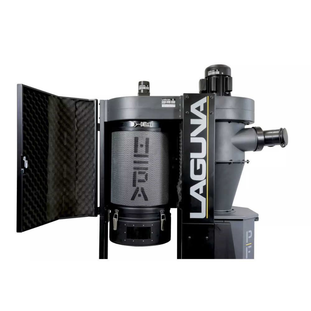 Laguna Tools P|Flux: 1 – 1.5 HP Cyclone Dust Collector with HEPA Filtration | MDCPF15110