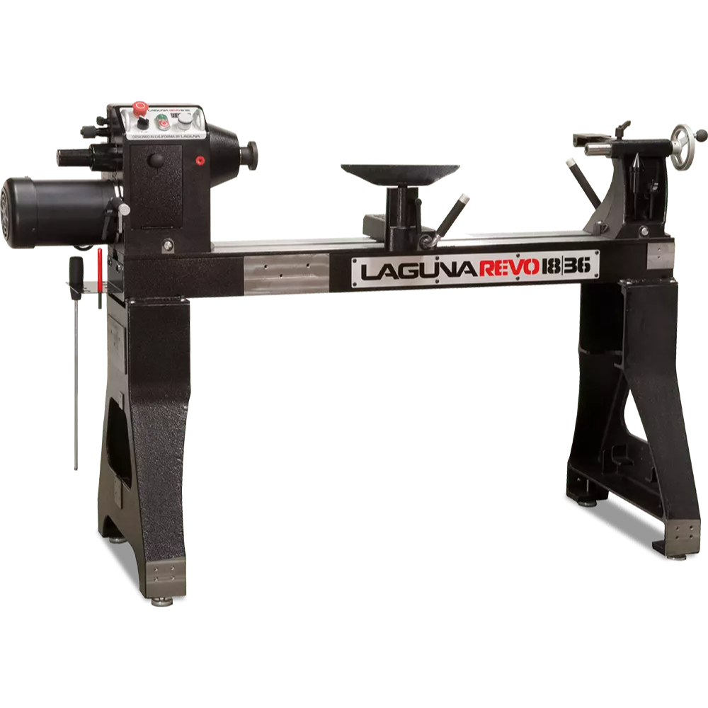 Laguna Tools Revo 18|36 220V Wood Lathe – Heavy-Duty Variable Speed Turning | SKU: MLAREVO 1836-220