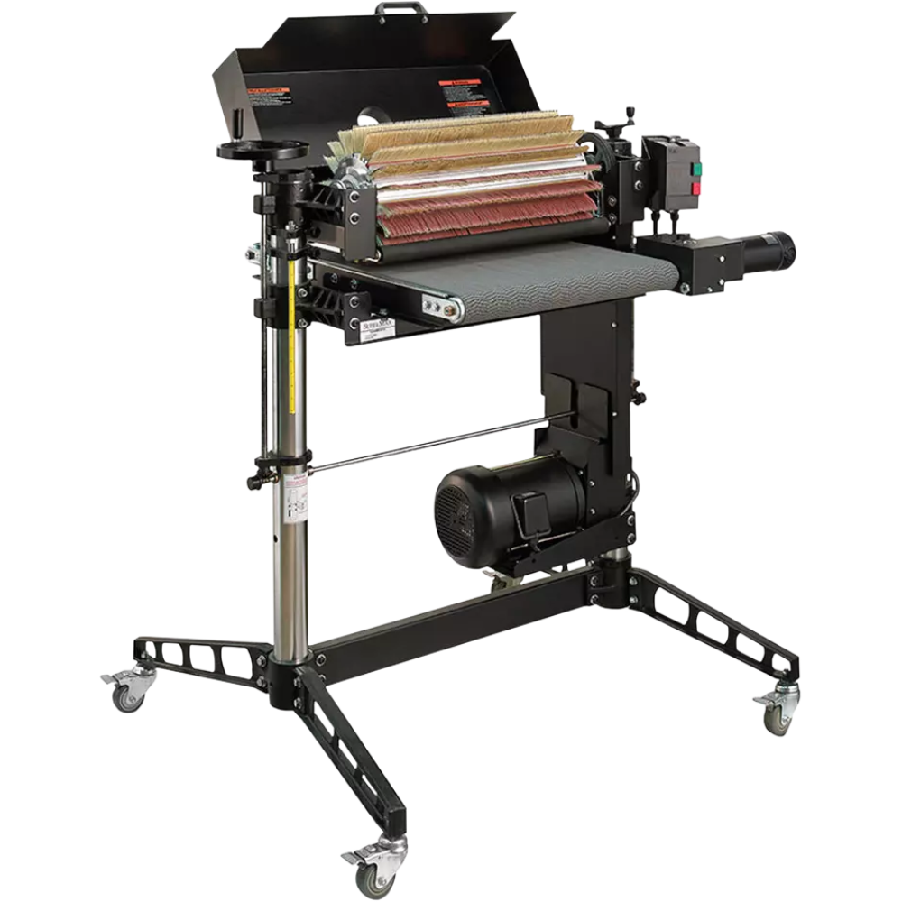Laguna Tools (SuperMax Tools) SuperBrush Single Brush Sander – Industrial Wood Sanding Machine