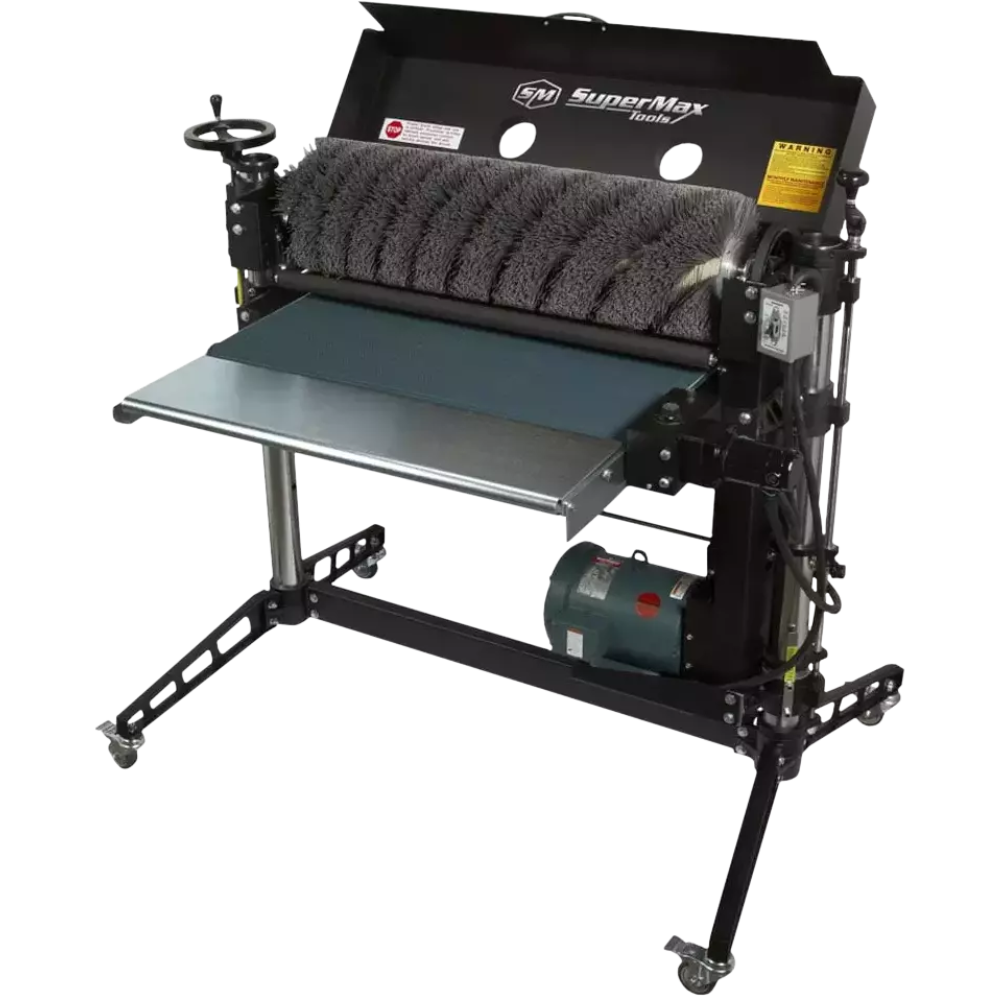 Laguna Tools (SuperMax Tools) SuperBrush Single Brush Sander – Industrial Wood Sanding Machine