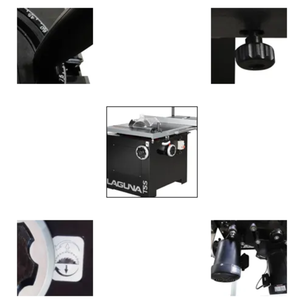Laguna Tools T5S Industrial 5-HP 14″ Heavy-Duty Tablesaw – MTST5S-0135
